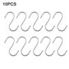 Odoukey S-Hooks, Stainless Steel, 5 cm, 10 Pack view 2