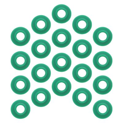 GALPADA 20-Pack Green Silicone Bottle Gaskets for Beer Bottles