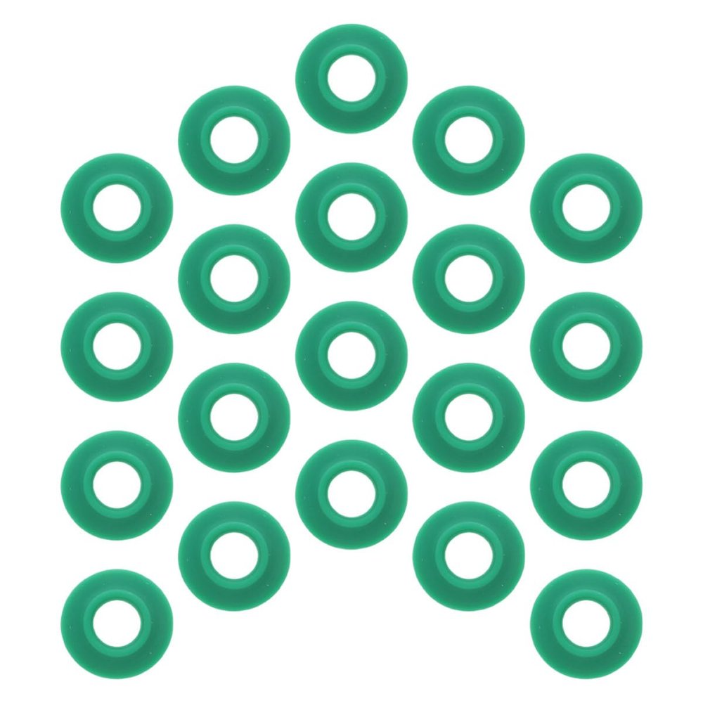 GALPADA 20-Pack Green Silicone Bottle Gaskets for Beer Bottles