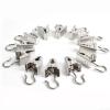 Metal Curtain Clips with Hooks, 20 Pieces view 1