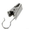 Metal Curtain Clips with Hooks, 20 Pieces view 2