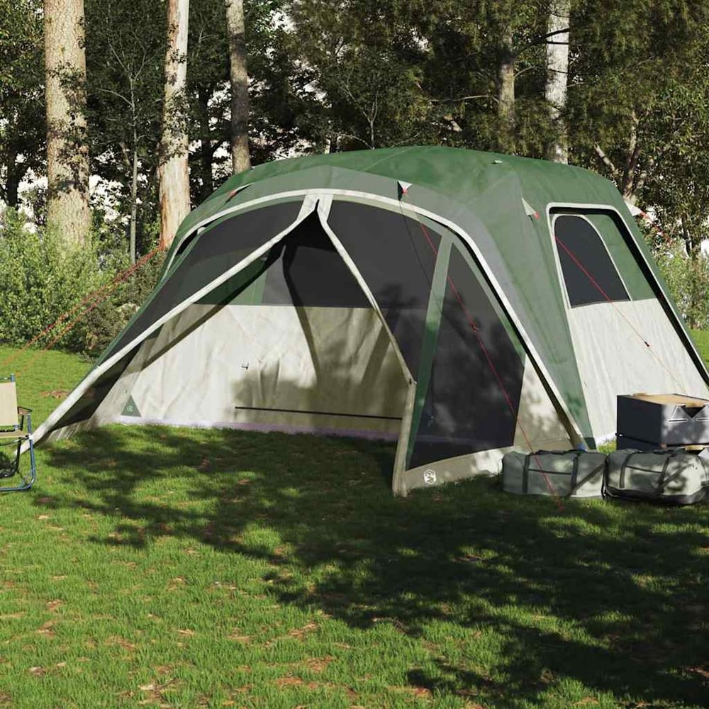 Hompiper 6-Person Family Tent, 185T Polyester, 3 Sleeping Cabins, 2 Entrances, with Rainfly, Model 94548