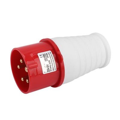 ZQ-025 Industrial Aviation Plug, 5-Pole, 32A, Waterproof IP44, Three-Phase, Five-Hole