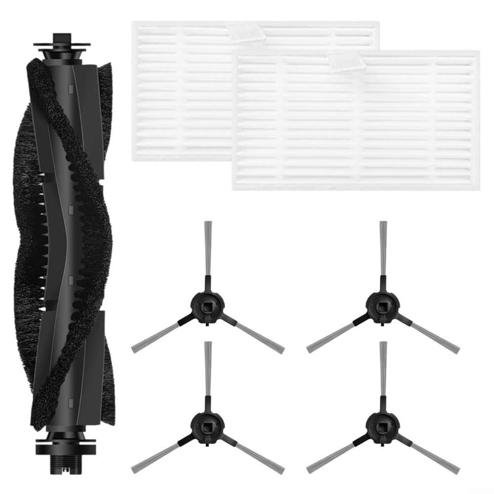 ZYNCUE Replacement Brush and Filter Set for Airzeen R7/J10 and LARESAR P10 Robot Vacuums