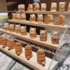 Orange Cat Statue - Handcrafted Wooden Figurine view 3