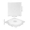 STAHAD 20-Pack Slim Transparent Plastic CD/DVD Cases view 2