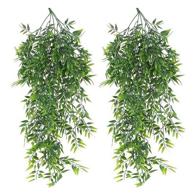 Artificial Hanging Plants, 2 Pieces