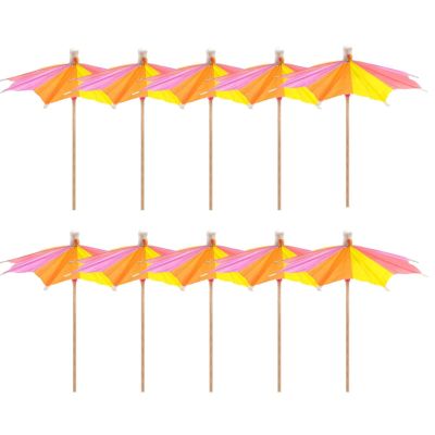 Cocktail Umbrella Toothpicks, 10 Pack