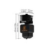 Compatible with Bambu H2D/H2S/H2C and A1/A1 mini Hotend Kit, Hardened Steel Nozzles, 0.4 mm Standard Flow view 3