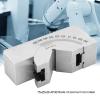 RhineCart Basics Micro-Adjustable V-Block, Tool Steel, 75 x 25 x 36 mm, for Milling Machines and Planers, Hardened, Nickel-Plated view 3