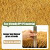 ZDQDMJ Yellow Artificial Thatch Roof Roll, Tropical Style, 1 x 10 m view 3