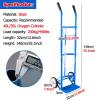 Portable Oxygen Tank Cart with Wheels and Adjustable Cylinder Holder view 2