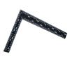 GHHZML Stainless Steel Right-Angle Ruler, 20.3 x 30.5 cm, for Leathercraft, Woodworking, and DIY view 1