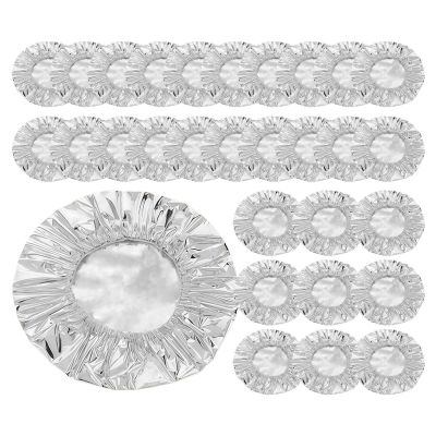 Elastic Food Covers - 30-Piece Set