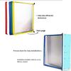 Wall-Mounted Flip-Book Display with 10 Double-Sided Panels view 2