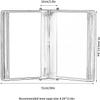 Wall-Mounted Flip-Book Display with 10 Double-Sided Panels view 4