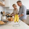 Banana Holder 14.5 x 26 cm (1 pc), Sturdy Fruit Stand for Countertop view 2