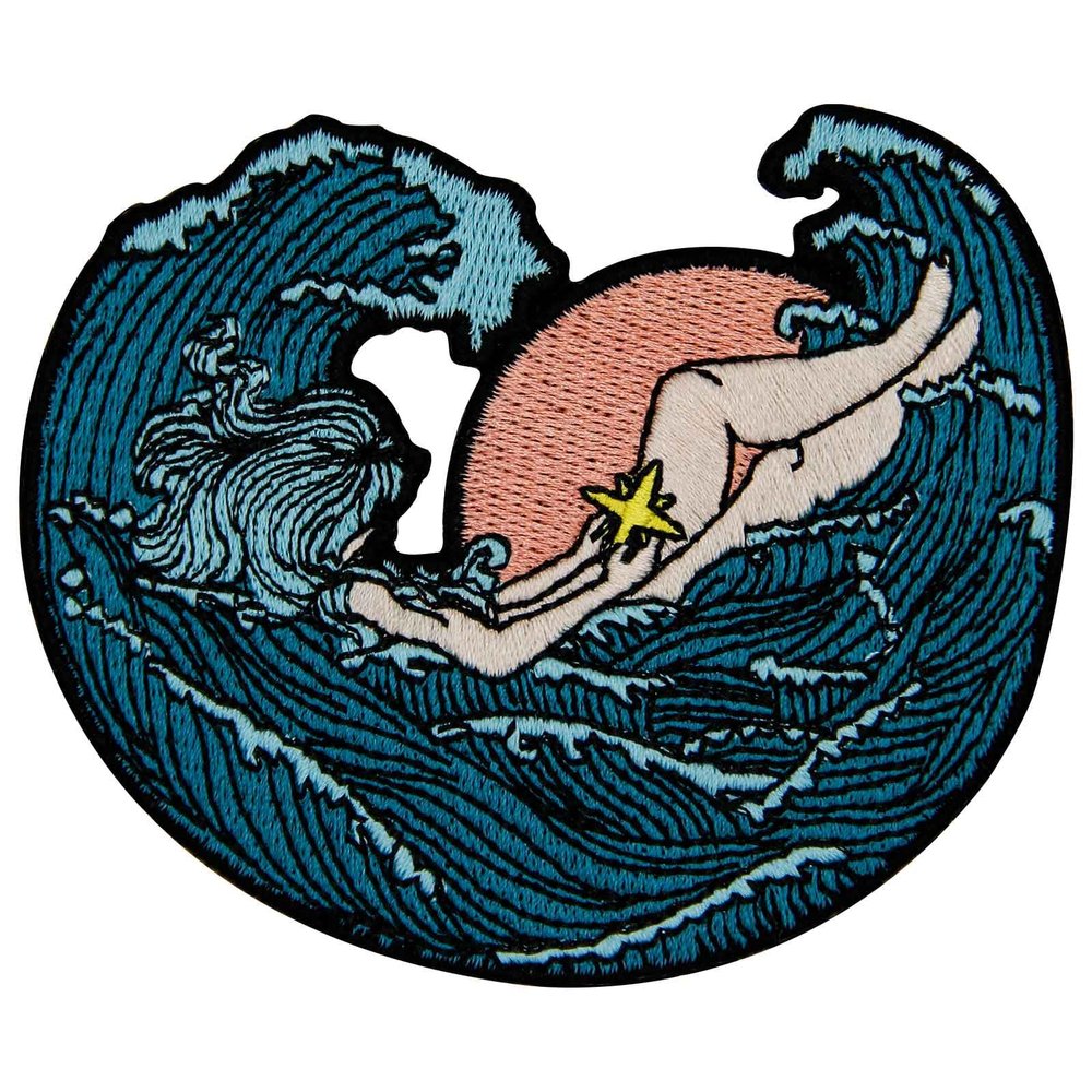 Embroidered Patch, Design: The Sea Fairies