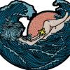 Embroidered Patch, Design: The Sea Fairies view 2