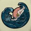 Embroidered Patch, Design: The Sea Fairies view 3