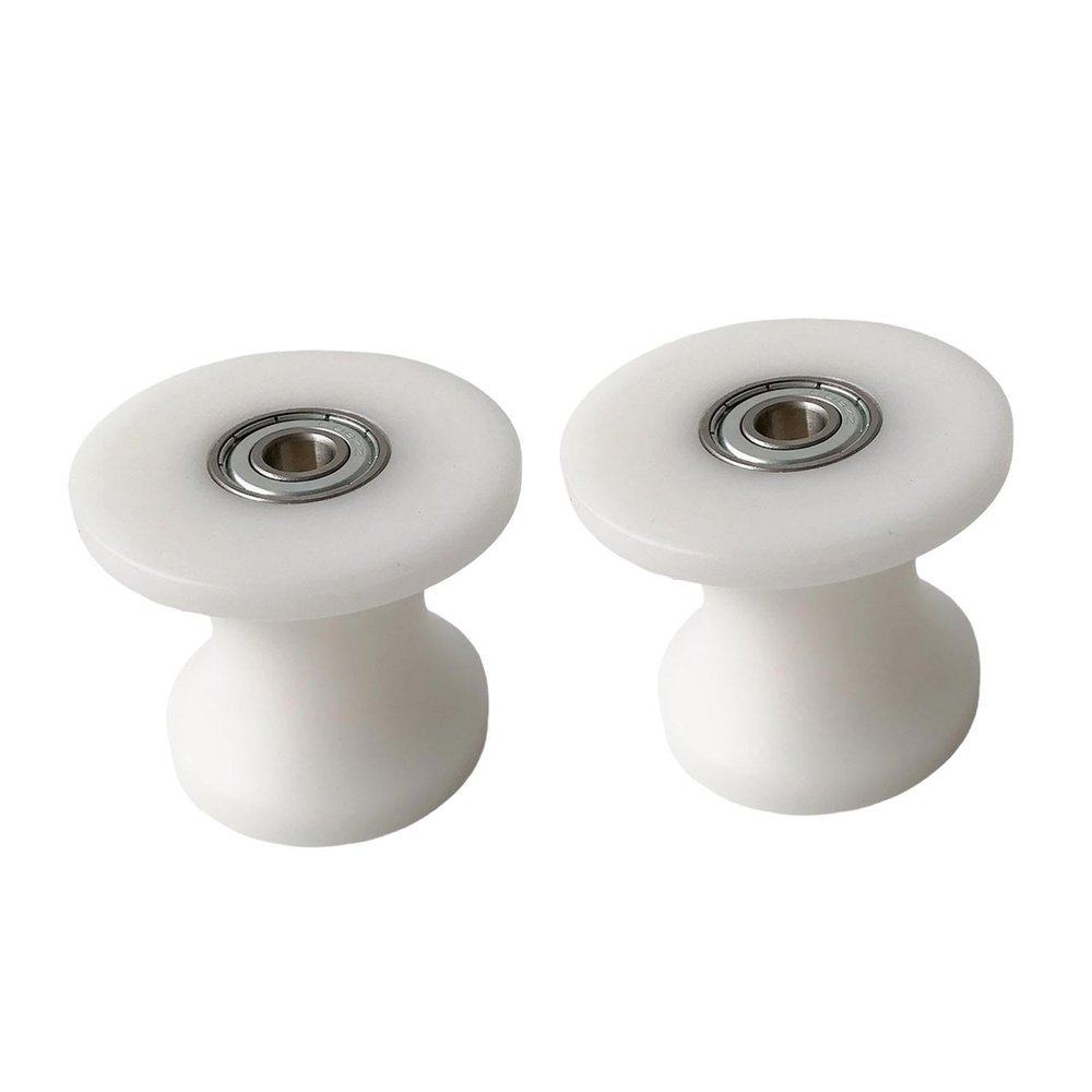 KiBcsLic 2-Pack U-Shaped Pulley Replacement Wheels