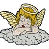 Embroidered Patch: Sleeping Little Angel view 2