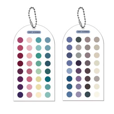Seasonal Color Analysis Cards Set