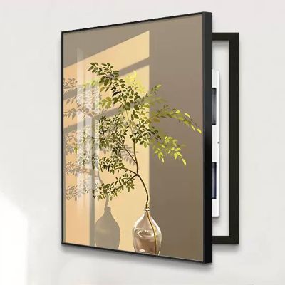 Decorative Electrical Panel Cover, Flip-Open Meter Box Cover, 40 x 50 cm