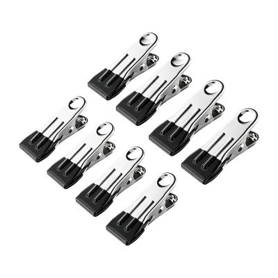 Heavy-Duty Clothespins, 8-Pack with Hanging Function