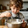 Danish Dough Whisk - 7 cm Stainless Steel Multifunctional view 2