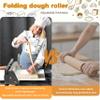 Foldable Dough Sheeter, 30.5/40.6 cm, Adjustable Thickness (0.225 mm), 3× Faster view 4