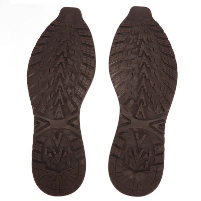 OEBUAFI Full Shoe Sole Repair Sheets, Cuttable Non-Slip Rubber, Brown