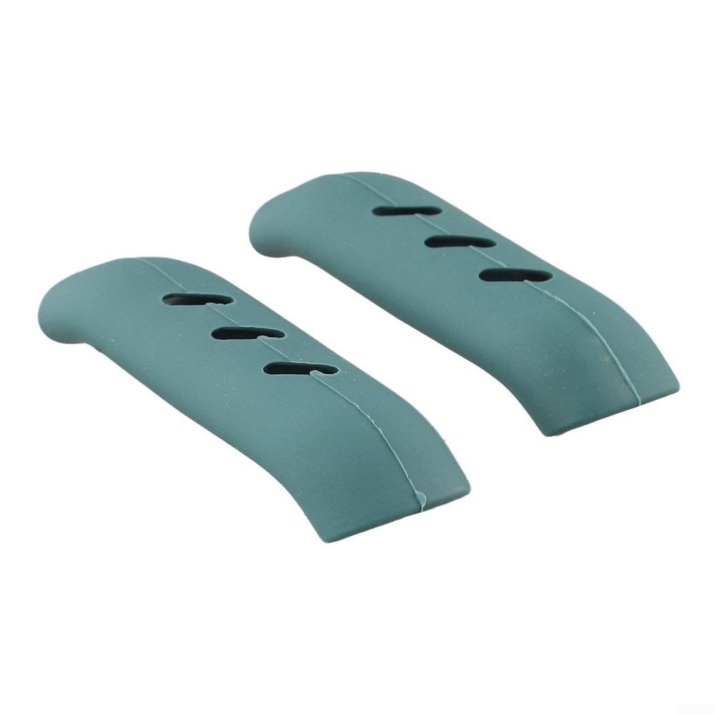 Silicone Pot Handle Covers, Green, 2 Pieces