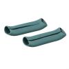 Silicone Pot Handle Covers, Green, 2 Pieces view 2