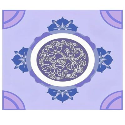QWWQYDY FR Mahjong Tabletop Mat 80 x 80 cm, Non-Slip Poker Mat
