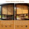 Natural Bamboo Roller Shade view 4
