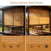 Natural Bamboo Roller Shade view 4