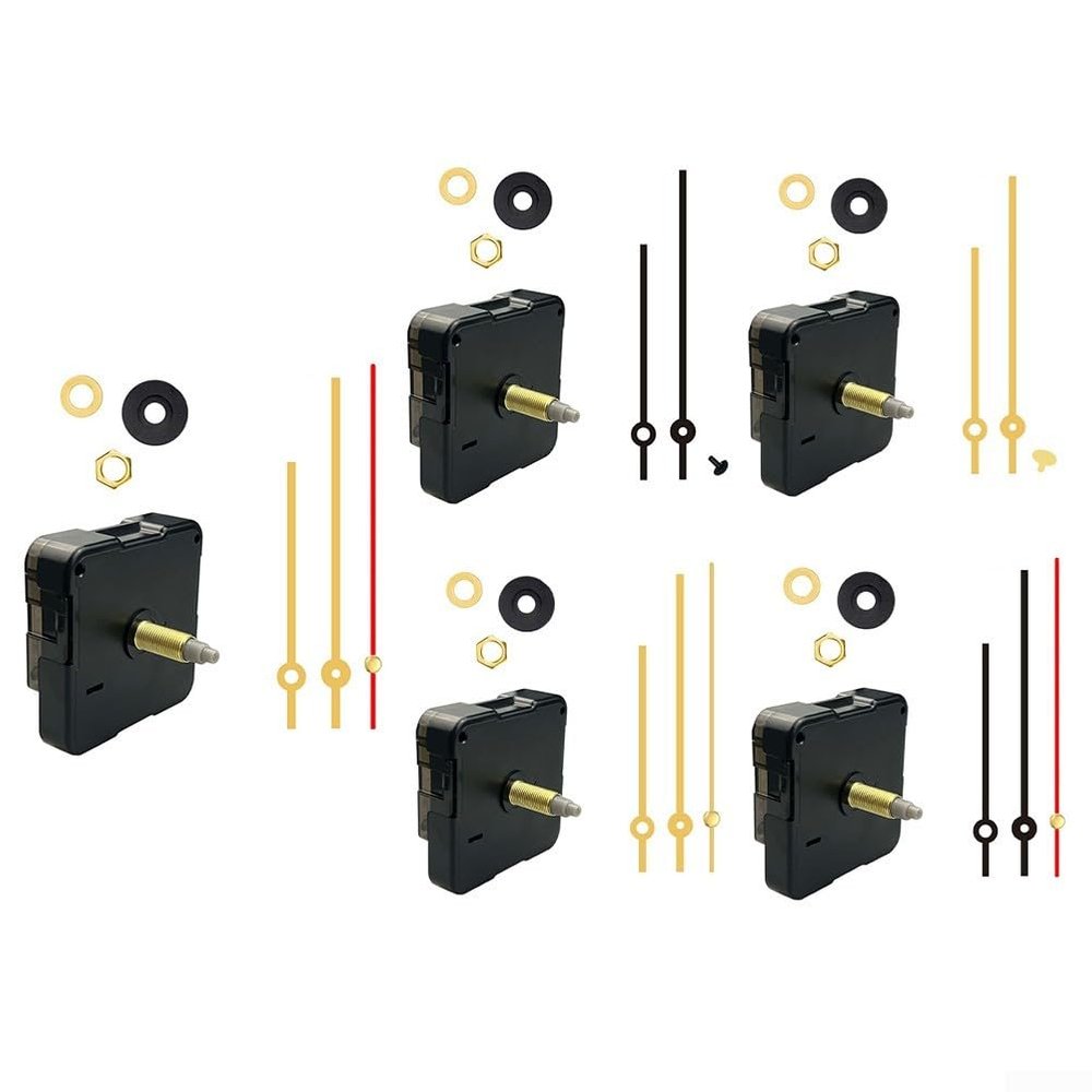 Quartz Clock Movement with Long Shaft for Silent Wall Clocks