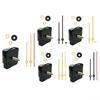 Quartz Clock Movement with Long Shaft for Silent Wall Clocks view 1