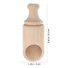YARNOW Small Wooden Spoons, 6-Piece Set view 2