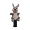 QLECXZI Cheerful Animal-Shaped Golf Club Headcover for Woods view 2