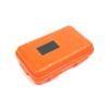 Waterproof Survival Box, Small, Airtight, Floating, Dry, Dustproof, for Outdoor Gear, Safe Storage for Travel, Boating, Fishing, Swimming (Orange) view 1