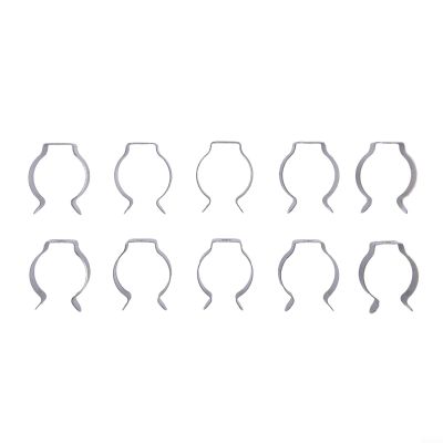 10-Pack Manganese Steel Spring Clips