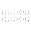 10-Pack Manganese Steel Spring Clips view 1