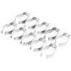 10-Pack Manganese Steel Spring Clips view 4