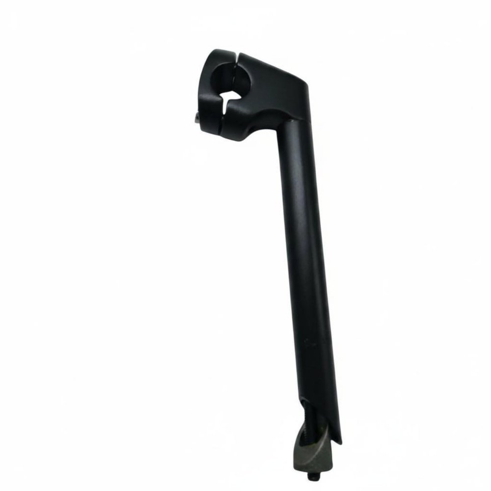 KiBcsLic 22.2 mm Bicycle Stem, Semi-Aluminum Quill Stem, Black