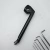 KiBcsLic 22.2 mm Bicycle Stem, Semi-Aluminum Quill Stem, Black view 2