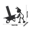 Rustic Ant Design Toilet Paper Holder view 2