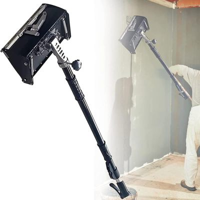 Drywall Taping Tool Set with Flat Box and Telescoping Pole