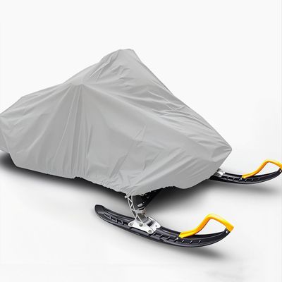YAZVNTO Trailerable Snowmobile Cover for Lynx Commander GLX 5900 (2019–2026), Oxford Fabric, UV-Resistant, Windproof, Grey Style
